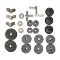 thumbnail image 3 of Piezas de repuesto de tambor Hi Hat embrague fieltro tambor Hardware, funda de platillo duradera s de fieltro de platillo piezas de instrumentos de , 23 piezas Baoblaze Piezas de batería, 3 of 8