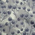 thumbnail image 1 of oneOone Cotton Poplin Teal Blue Fabric Florals Diy Clothing Quilting Fabric Print Fabric By Yard 42 Inch Wide, 1 of 4