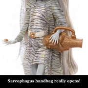 Monster High x Universal Monsters The Mummy Collector Doll with Wrap Dress & Sarcophagus Purse