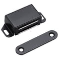thumbnail image 2 of Magnetic Door Catch Strong Heavy Duty Cupboard Magnets Kitchen 40Kg Door Black, 2 of 7
