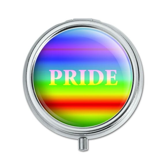 Rainbow Spectrum Pride Gay Lesbian Pill Box