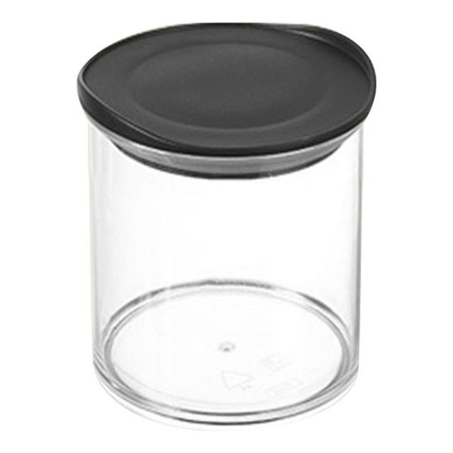 Rbaofujie Glass Rice Storage Containers, Kitchen Food Jars , Stackable Clear Pantry Canister for Coffee Bean, Pet Treat, Flour, Loose Tea and More