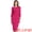 Fushcia, variant on Elegant Boat Neck 3/4 Sleeves Midi Split Sheath Dress L White