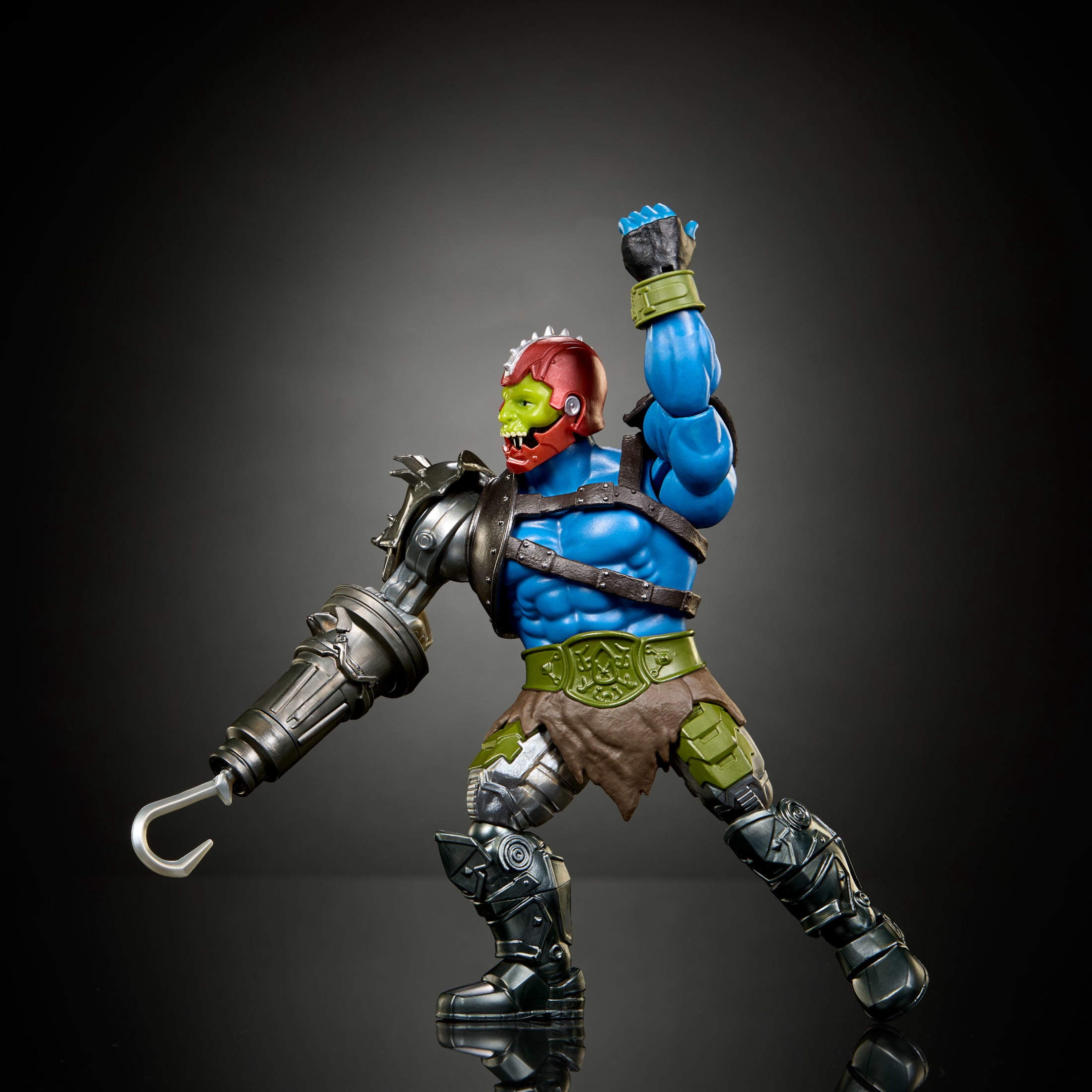 Masters of the Universe 2026 Movie Origins Deluxe Trap Jaw Action Figure Villain Toy, Accessories