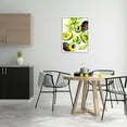 thumbnail image 2 of Stupell Industries Modern Avocado Halves Food & Beverage Painting White Framed Art Print Wall Art, 24 x 30, 2 of 8
