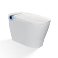 thumbnail image 2 of Marcel White Ceramic Smart Toilet with Tankless Flush Bidet Wash Auto Flush, 2 of 14