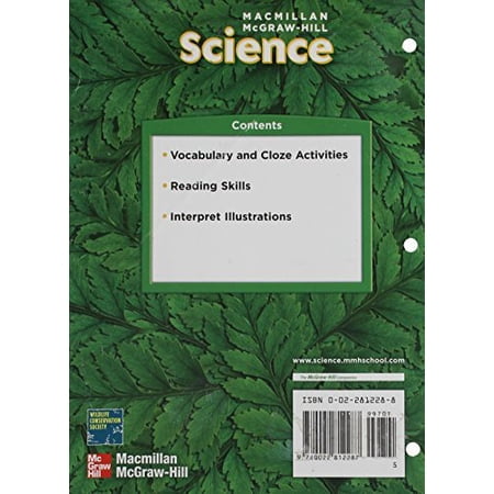 Pre-Owned Macmillan/McGraw-Hill Science, Grade 5, Reading in Science Workbook (Older Elementary Science) Paperback