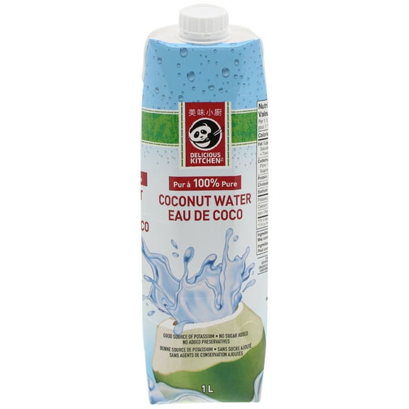 Delicious Kitchen Eau de Coco 100 % Pure 1L