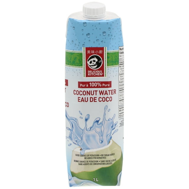 Eau de coco pur à 100 % Delicious Kitchen