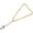 Beige, variant on KQJQS Natural Wood Bead Cross Necklace