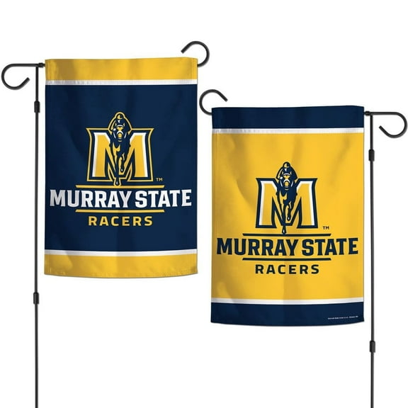 Murray State Racers 12.5” x 18" Double Sided Yard and Garden College Banner Flag is Printed in The USA