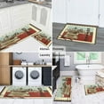 thumbnail image 6 of Coffee Vintage Stamp Pattern Kitchen Mats Set Of 2,Kitchen Rugs Mats with Dirty Resistance,washable,Non-Slip,kitchen Rugs and Mats 17.7x24+17.7x48inch, 6 of 7