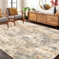 thumbnail image 6 of Hauteloom Shullsburg Living Room, Bedroom Area Rug - Modern - High Pile - Blue, Yellow, Red - 7'10" x 10'3", 6 of 11