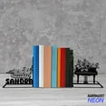 thumbnail image 4 of Handmadetneonsign Piano Music Metal Bookends, Music Note Name Bookend, Musical Table Bookshelf Decor 78342, 4 of 4