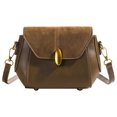 thumbnail image 1 of Bolso Sillín Elegante para Mujer Hombro PU Con Asa Superior Gran Capacidad, 1 of 9