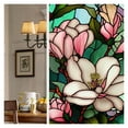 thumbnail image 7 of Window Privacy Film 40/60x100cm Colorful Retro Flower Birds Window Glass Electrostatic Stickers Removable Window Privacy Stained Decorative Film, 7 of 7