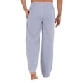 thumbnail image 2 of Hanes Men's Sleep Stretch Woven Pajama Pant, Denim, XX-Large, 2 of 7