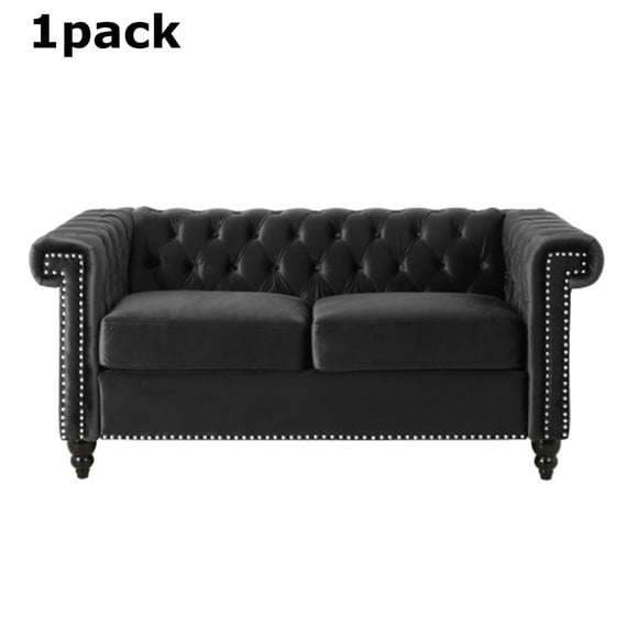 Chic Black Couch for Bedroom Combining Style and Comfort in One