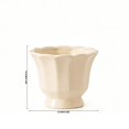 thumbnail image 2 of Ceramic Mini Flowerpots for Succulents and Ferns with Drainage Holes and Breathable Design, Ideal Home Desktop Decoration for Small Plants, 2 of 5
