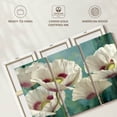 thumbnail image 6 of Elephant Stock Tasmanian Poppies Ii Wall Art - Horizontal Multi Panel Canvas - Living Room Wall Decor - Floral And Botanical Multi Panel - Blue And Green Decor By Igor Levashov - 38" x 24", 6 of 8
