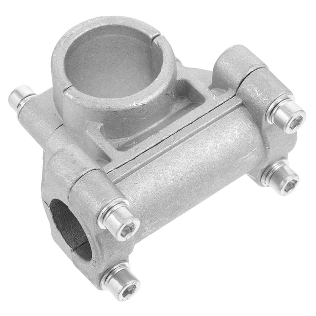 HONITANO Aluminum Alloy Handle Bracket Clamp for 26mm Backpack Mower Silver Durable Ergonomic Design