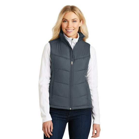 Port Authority Ladies Puffy Vest. L709