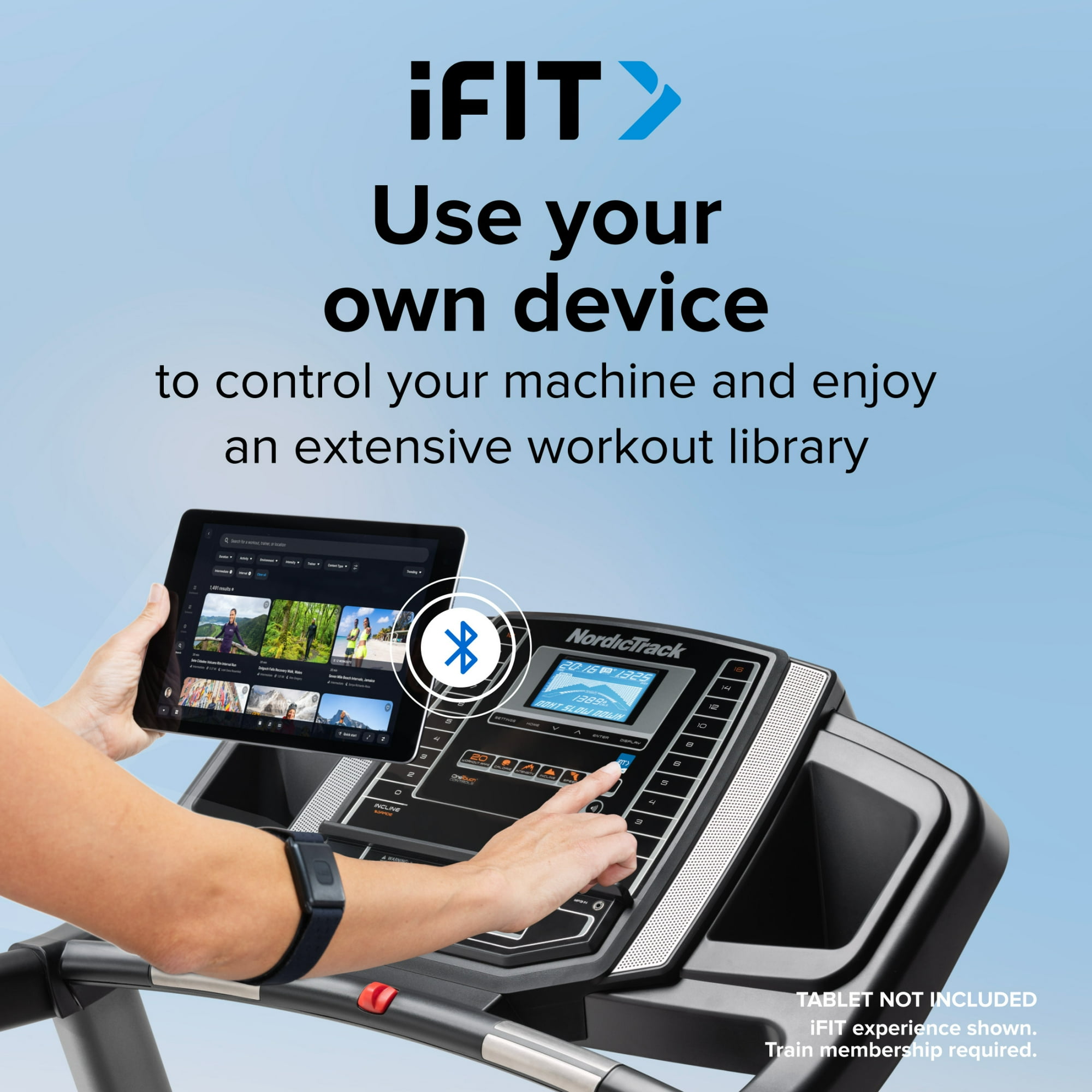NordicTrack T Series 6.5 S Treadmill: 10% Incline, 0-10 MPH Speed, ActivePulse™ Heart Rate Control, SelectFlex™ Cushioning, SpaceSaver™ Folding & iFIT Membership for Interactive Workouts