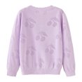 thumbnail image 4 of zbxnLI Kids Girls Cardigan Sweaters Lightweight Long Sleeve Knit Sweater Open Front Cardigans for Little Girls, 4 of 9