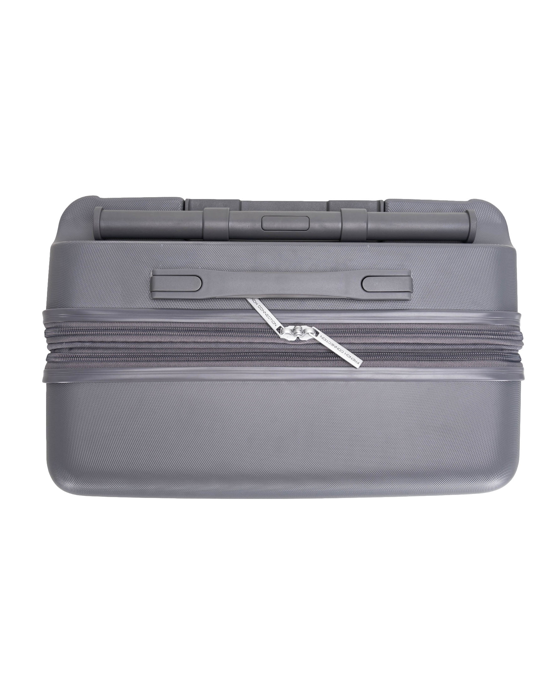 French Connection 22 inch Expandable Rolling Carry-on Luggage, Quiet Shade