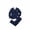 Blue, variant on Playtopia Big‑Kids Boys Outfits 6‑Piece Formal Suit Set, Polyester Youth Boys Dress Outfit with Jacket, Sleeveless Top, Pants, Shirt, Tie and Bow‑Tie, 90‑170, Black and Blue for Party