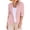 Pink, variant on Vinsonshop Womens Lightweight Blazer Casual Linen Blend Suit Jacket Open Front Lapel Collar Work Office Spring Summer Outerwear Green 5XL