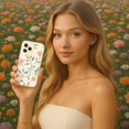 thumbnail image 2 of Caseco Mag-SafeiPhone 15 Easter Floral Clear Case, 2 of 5