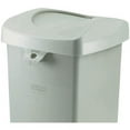 thumbnail image 5 of Rubbermaid Untouchable Square Swing Top Lid, 16w x 16d x 4h, Gray, 5 of 6
