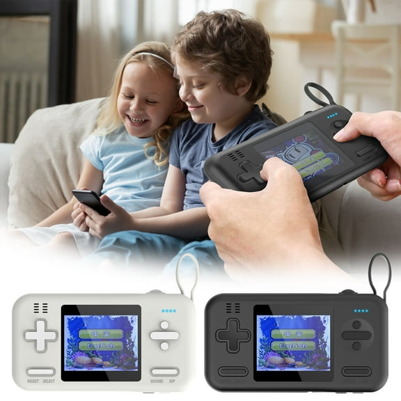 UMfun Game Consoles D15 Comes With Cable Charging Treasure Game Console Two-In-One Mobile Power Supply 416 Games Gifts for Her/Him