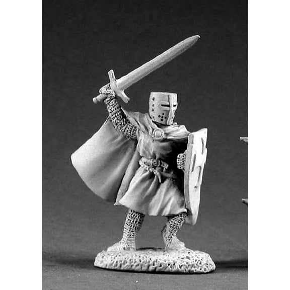 Reaper Miniatures Knight Templar #02119 Dark Heaven Legends Unpainted Metal