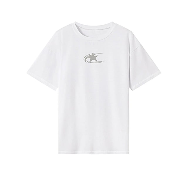 Camiseta para mujer Trajes de verano Ropa deportiva de moda Camisa de cuello redondo para desplazamientos