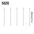 thumbnail image 2 of 2000 Pcs Stainless Steel Fine Pins,Sewing Pointed Pins for Crafts,Straight Pins for Jewelry Making,Durable and Antioxidant Head Pins,Long 1 Inch Flat Head Pins for Sewing (Silver), 2 of 7
