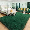 thumbnail image 5 of Deep Green Area Rug for Living Room,5x8 Rug,Fluffy Thick Rug for Bedroom,Soft Indoor Furry Rug for Kids Room,Teen,Women,Shag Modern Cool Rug for Nursery Playroom Classroom,Carpet, 5 of 8