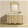 thumbnail image 7 of Elegant Lighting Vf10160-Vw Danville 60" Free Standing Single Basin Vanity Set - Off White, 7 of 7
