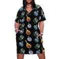 thumbnail image 1 of Frascos de hechizo de cuatro elementos vestido suelto con bolsillo vestido de noche para mujer vestidos de fiesta para mujer, 1 of 7