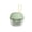 Green, variant on Portable Case with Lanyard Travel Organizer Mini Pill Box with Compartments for Medicine Vitamins Beige