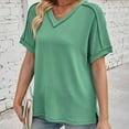 thumbnail image 5 of Womens White Tunic Tops Dressy Casual Womens T Shirts Loose Fit Boho My Orders Placed Recently By Me, 5 of 7