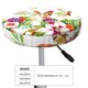 thumbnail image 4 of Balery Birds And Flowers Fundas de asiento para taburete de bar redondo de tela de terciopelo ajustables que protegen de arañazos y manchas para sillas de 14 a 17 pulgadas.-13 inch, 4 of 7