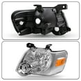 thumbnail image 3 of For 2006 2007 2008 2009 2010 Ford Explorer Headlights Headlamps Pair Left+Right, 3 of 6