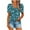 Multicolor 03, variant on QQAMB Women Casual T-Shirts Plus Size Floral Printed Trendy V-Neck Short Sleeve Loose T-Shirt Blouse Tops Multicolor 3XL