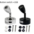thumbnail image 3 of RV reading lamp 12v RV yacht bedside lamp USB mobile phone charging indoor lighting LED RV lamp，Versatile Compatibility., 3 of 4