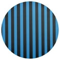 thumbnail image 3 of Ryvnso Blue and Black Stripes Round Plate Mats Dining Table Placemat Set of 4 for Holiday Decoration, 3 of 7
