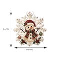 thumbnail image 3 of Christmas Pearl Diamond Painting Suncatcher Kit, DIY Craft, Acrylic Round Board with Lace Edge, 3D Mixed-Sized Pearl Beads Craft, Festive Window Wall Decor, 3 of 8