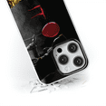 thumbnail image 4 of Mobile phone case for Apple IPHONE 14 PRO original and officially Licensed Horror pattern It 008 optimally adapted to the shape of the mobile phone, case made of TPU, 4 of 5