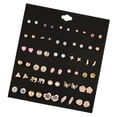 thumbnail image 4 of 30 Pares de de Aleación, Juego de , de de Sunnimix Aretes colgantes para mujer, 4 of 7